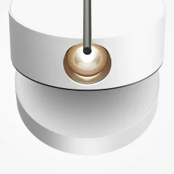 Applique murale blanche design – bloc rond orientable MESA