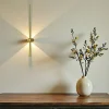 Applique murale dorée – barre verticale minimaliste SALEM
