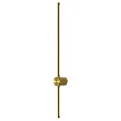 Applique murale dorée – barre verticale minimaliste SALEM