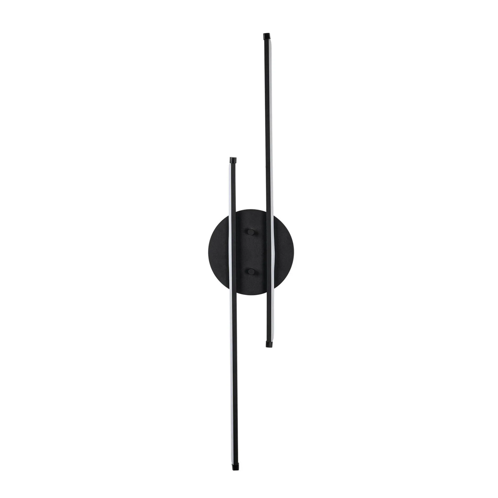 Applique murale LED design, 2 tiges noires 86 cm VIESTE