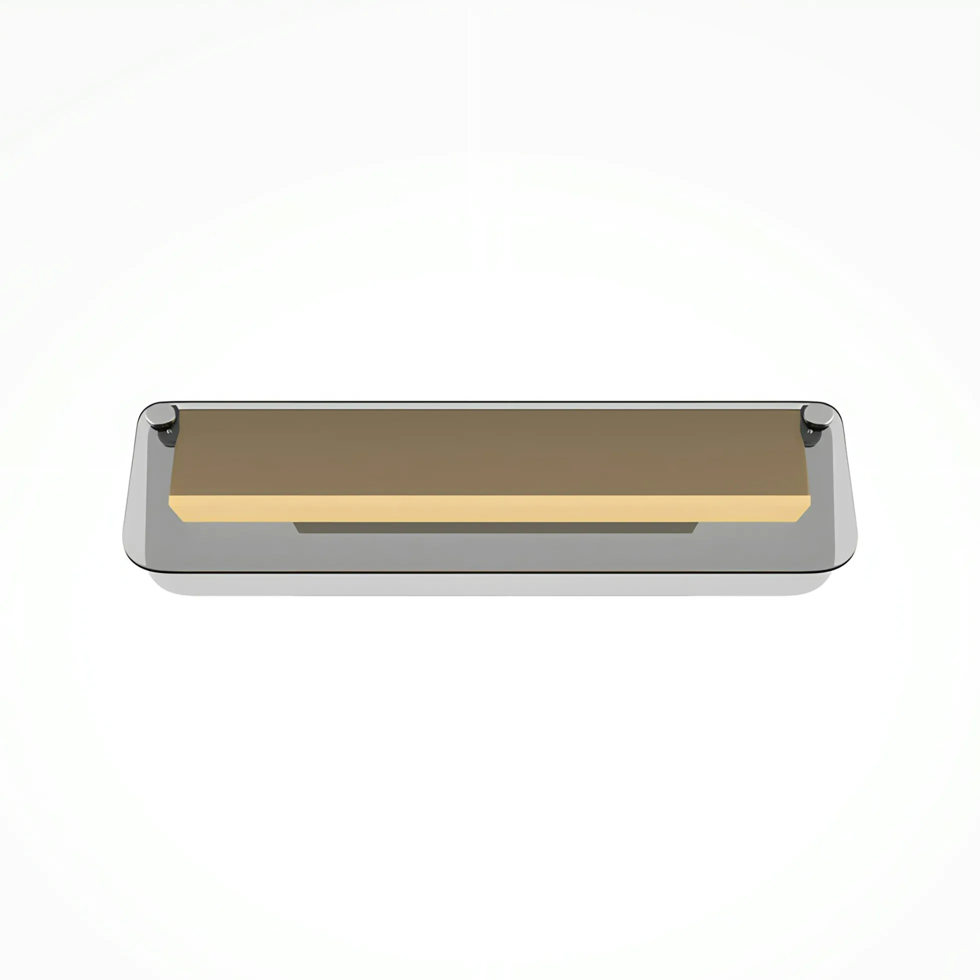 Applique murale LED grise avec volet horizontal 30 cm MINA