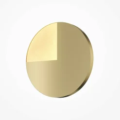 Applique murale moderne à cadran doré ⌀45 cm LAUREL