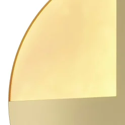 Applique murale moderne à cadran doré ⌀18,4 cm LAUREL