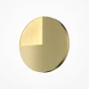 Applique murale moderne à cadran doré ⌀38 cm LAUREL