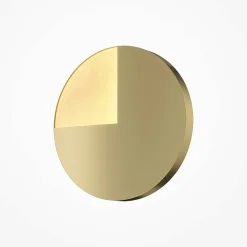 Applique murale moderne à cadran doré ⌀38 cm LAUREL