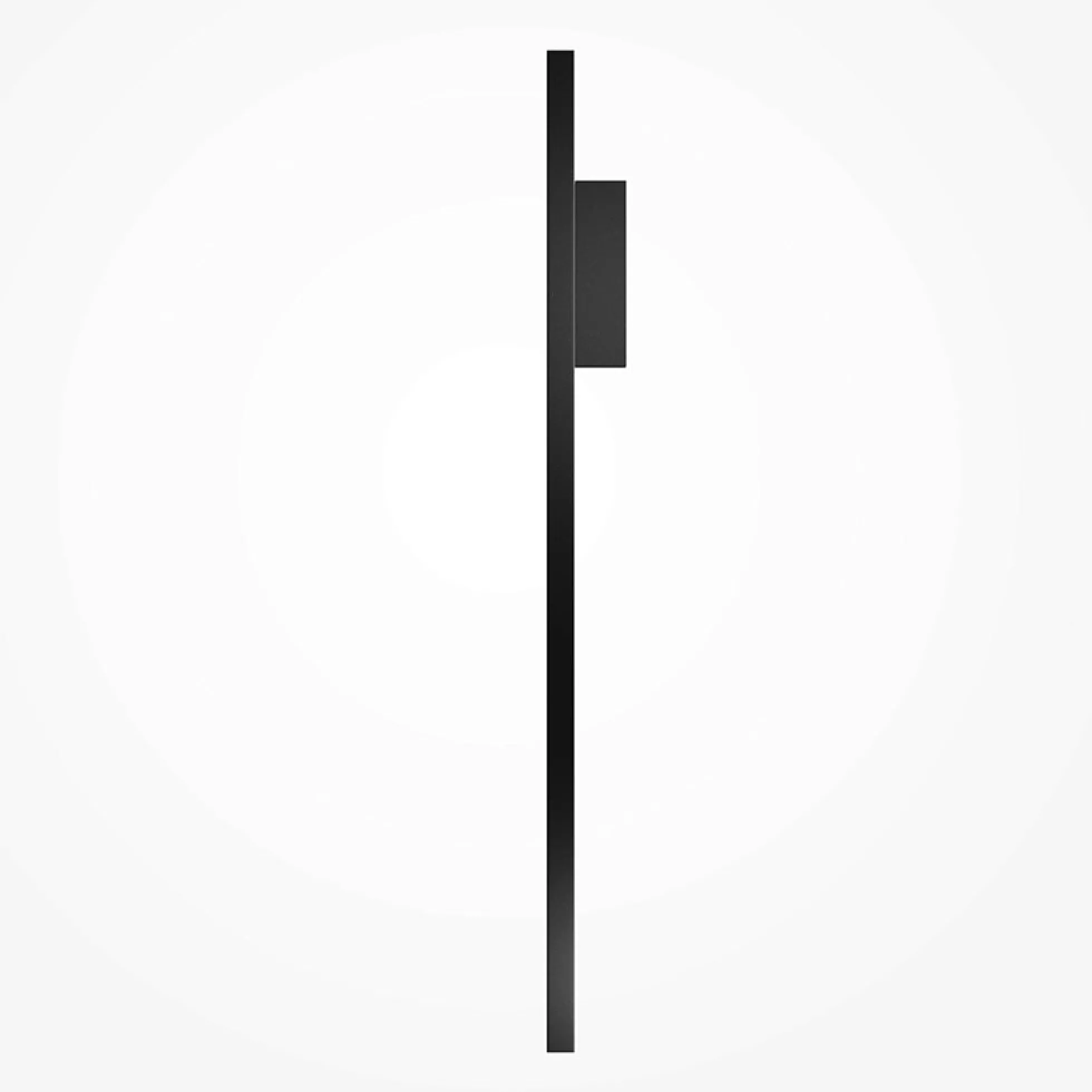 Applique murale noire – barre verticale minimaliste SALEM
