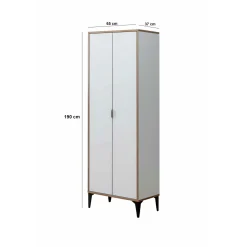 Armoire de cuisine blanche 2 portes BYRON