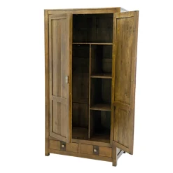 Armoire exotique hévéa 100x195cm GALA