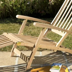 Bain de soleil en teck massif SUMMER