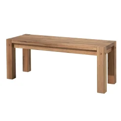 Banc bois chene massif 123cm FJORD