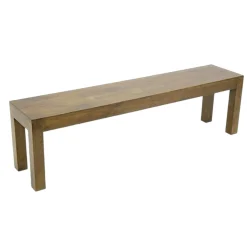 Banc bois moderne hévéa 160cm OLGA