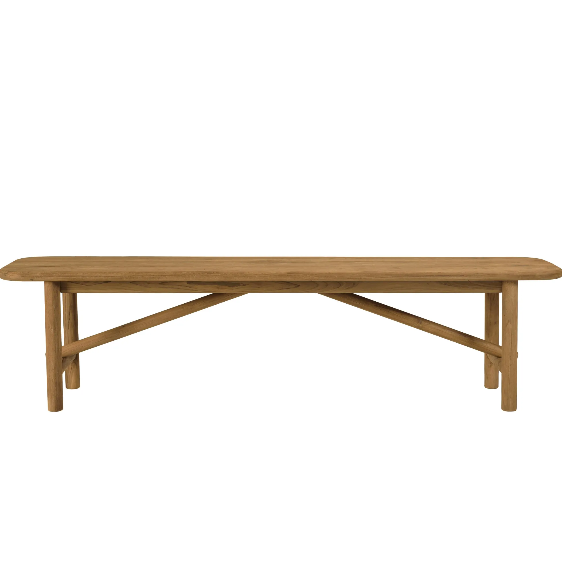 Banc de jardin 180 cm en teck recyclé ORIA
