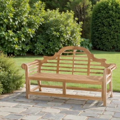 Banc de jardin en Teck brut massif 166cm SUMMER
