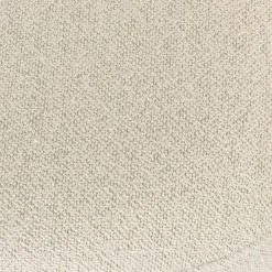 Banc en tissu petite bouclette beige COLOMBUS