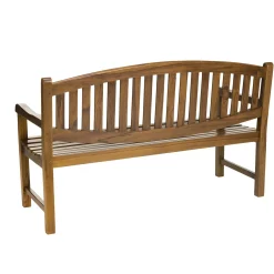 Banc ovale en teck 150 cm MACAO