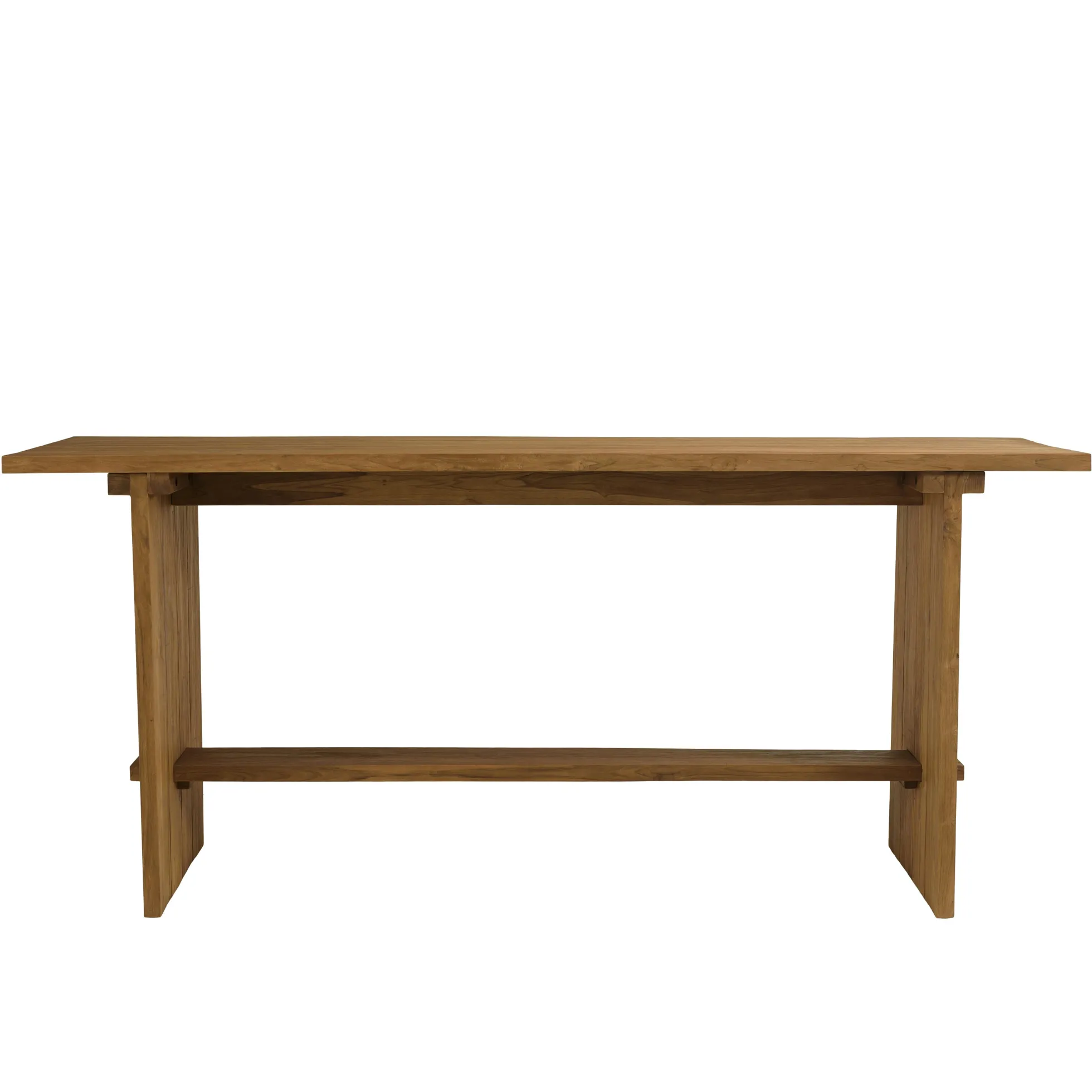 Bar de jardin 240 cm en teck recyclé ORIA