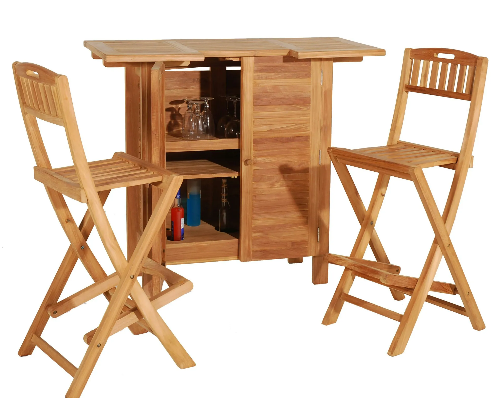 Bar de jardin en Teck brut massif 120cm SUMMER
