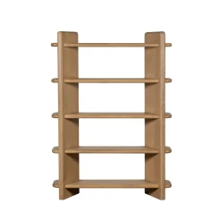 Bibliothèque en bois à bords arrondis ASTER