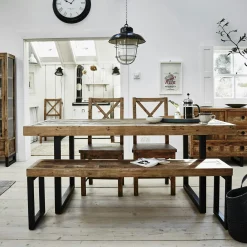 Bibliothèque Etagère bois recyclé BRISBANE