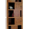 Bibliothèque originale hévéa 80x195cm HELENA