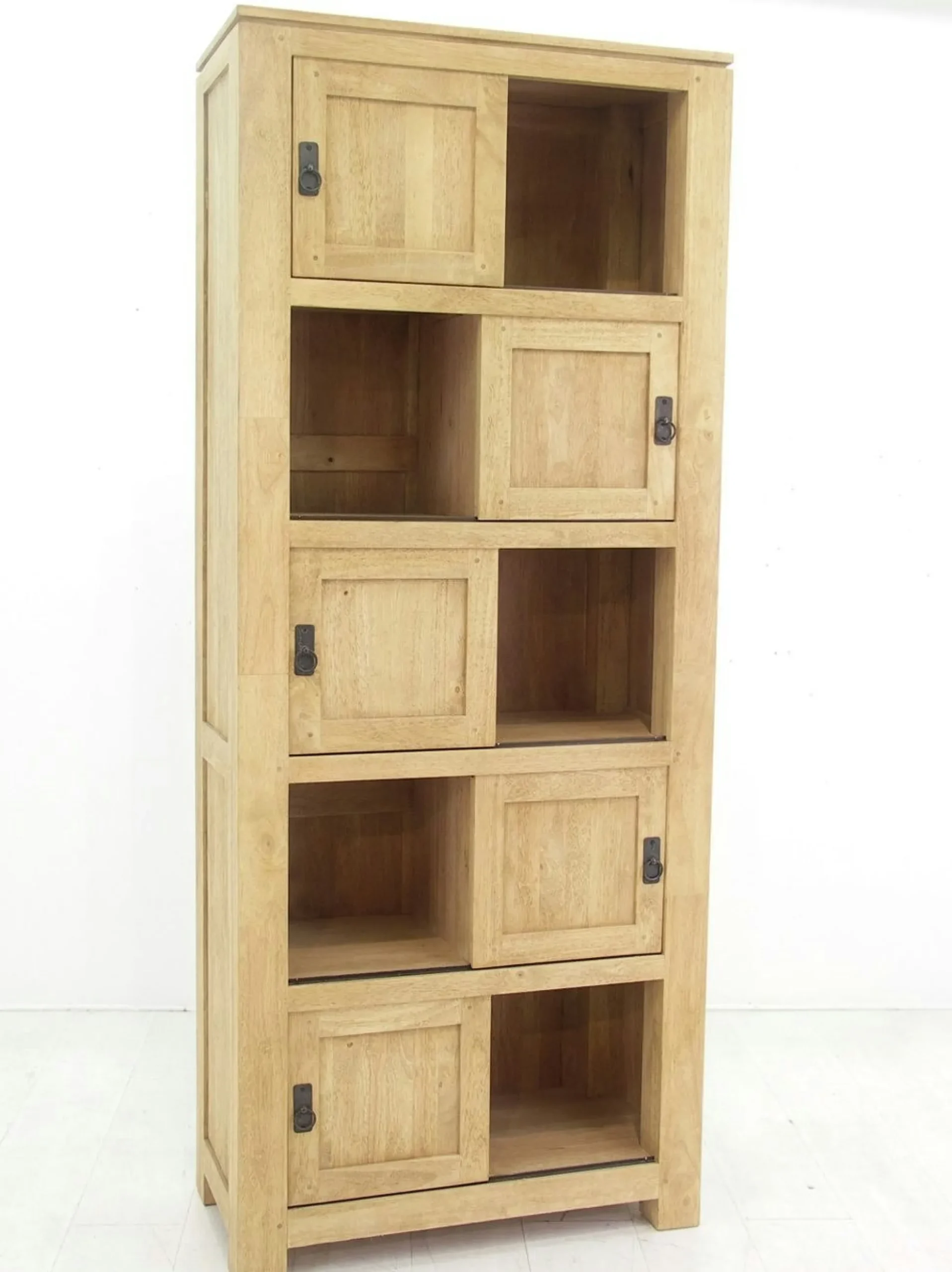 Bibliothèque originale hévéa 80x195cm HELENA