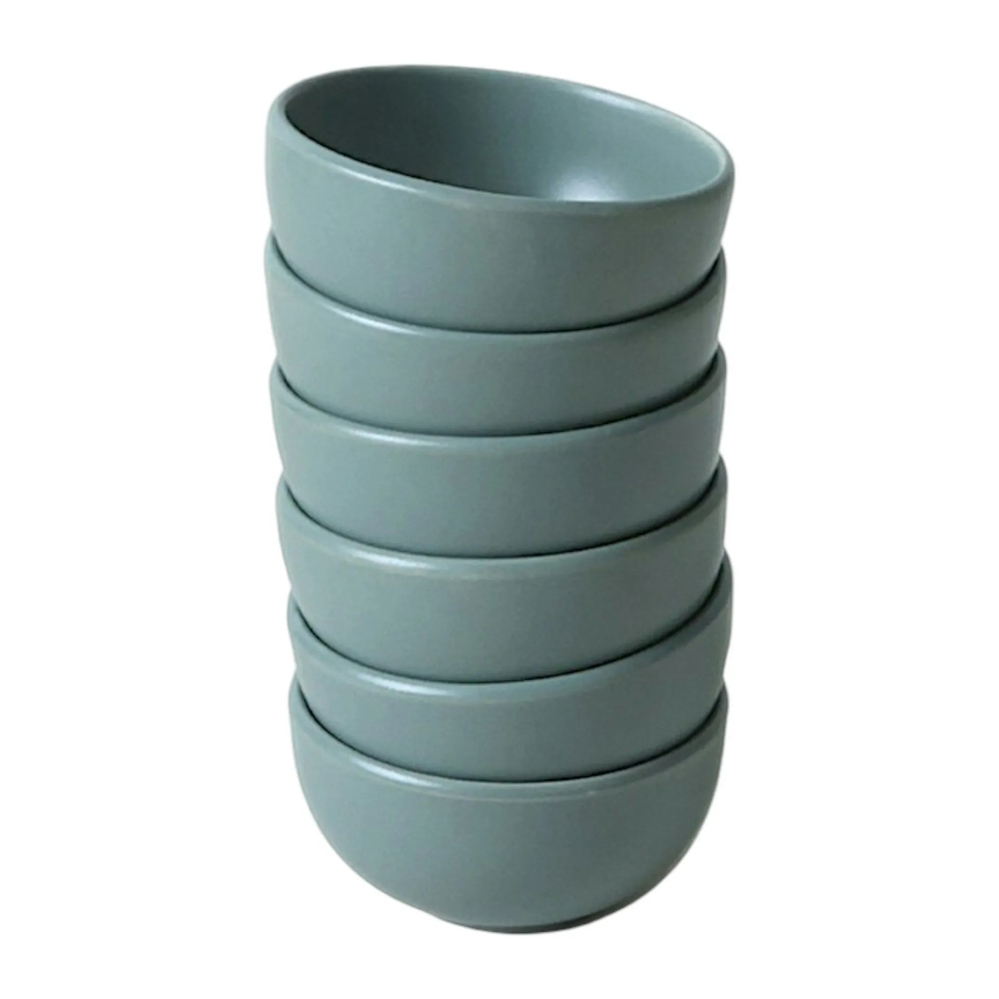 Bol à sauce bleu en céramique (lot de 6) EFIRA