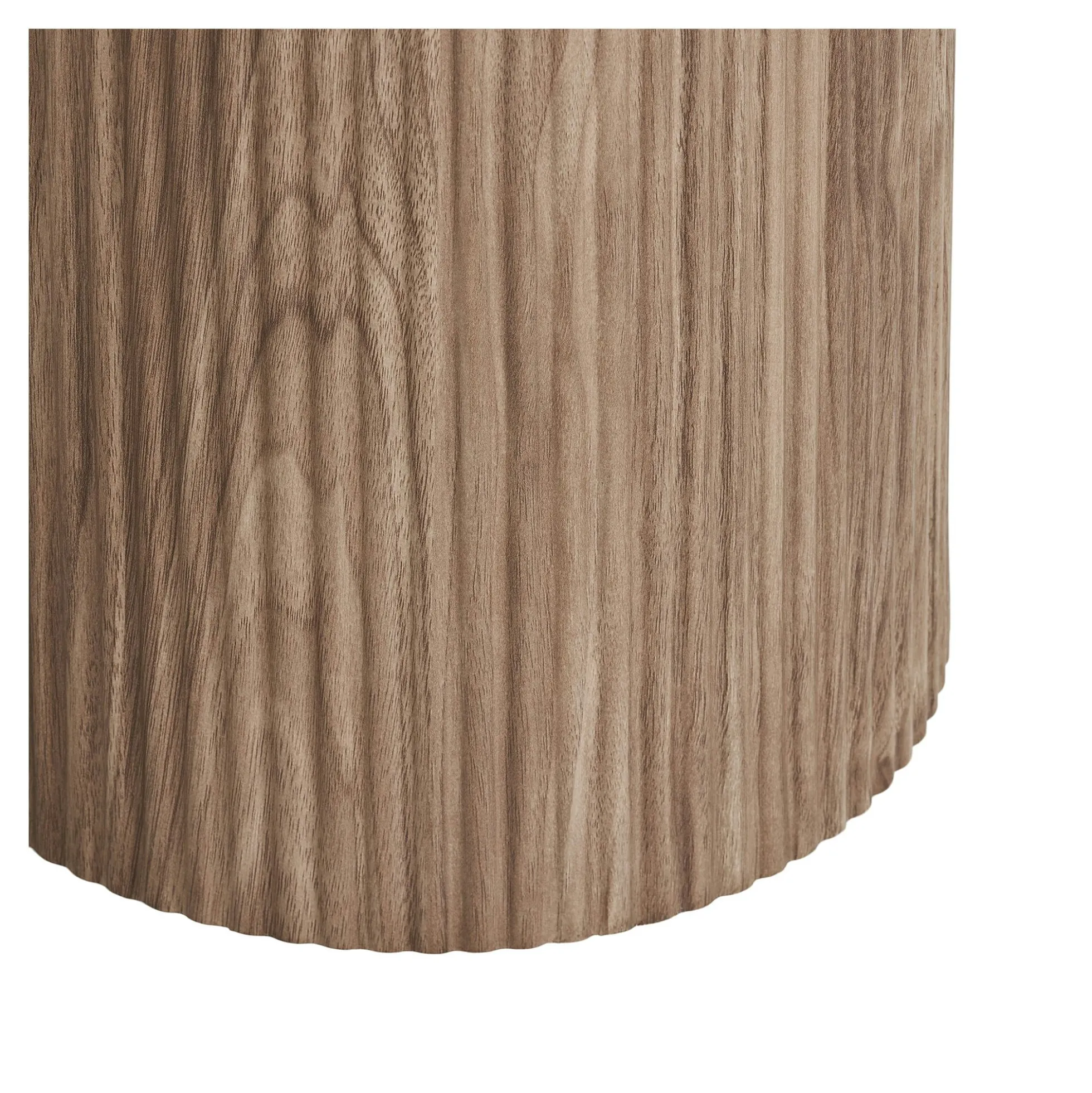 Bout de canapé en céramique effet marbre Ø45 cm PRATO