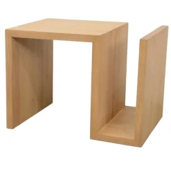 Bout de Canapé / Range Magazines Hévéa 58x42x42cm BALTIC