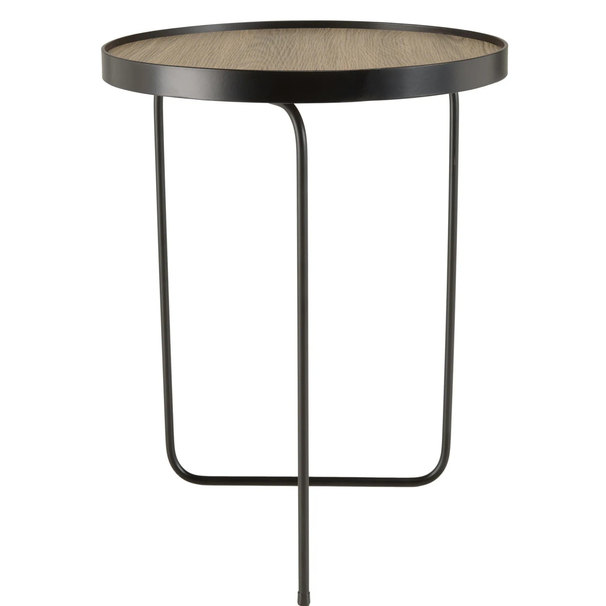 Bout de canapé rond pieds design LANDAISE