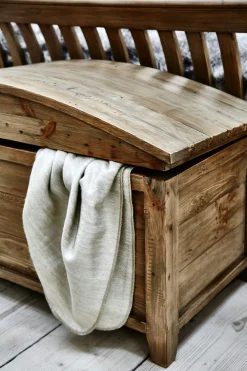 Bout de lit coffre en bois recyclé BELFAST