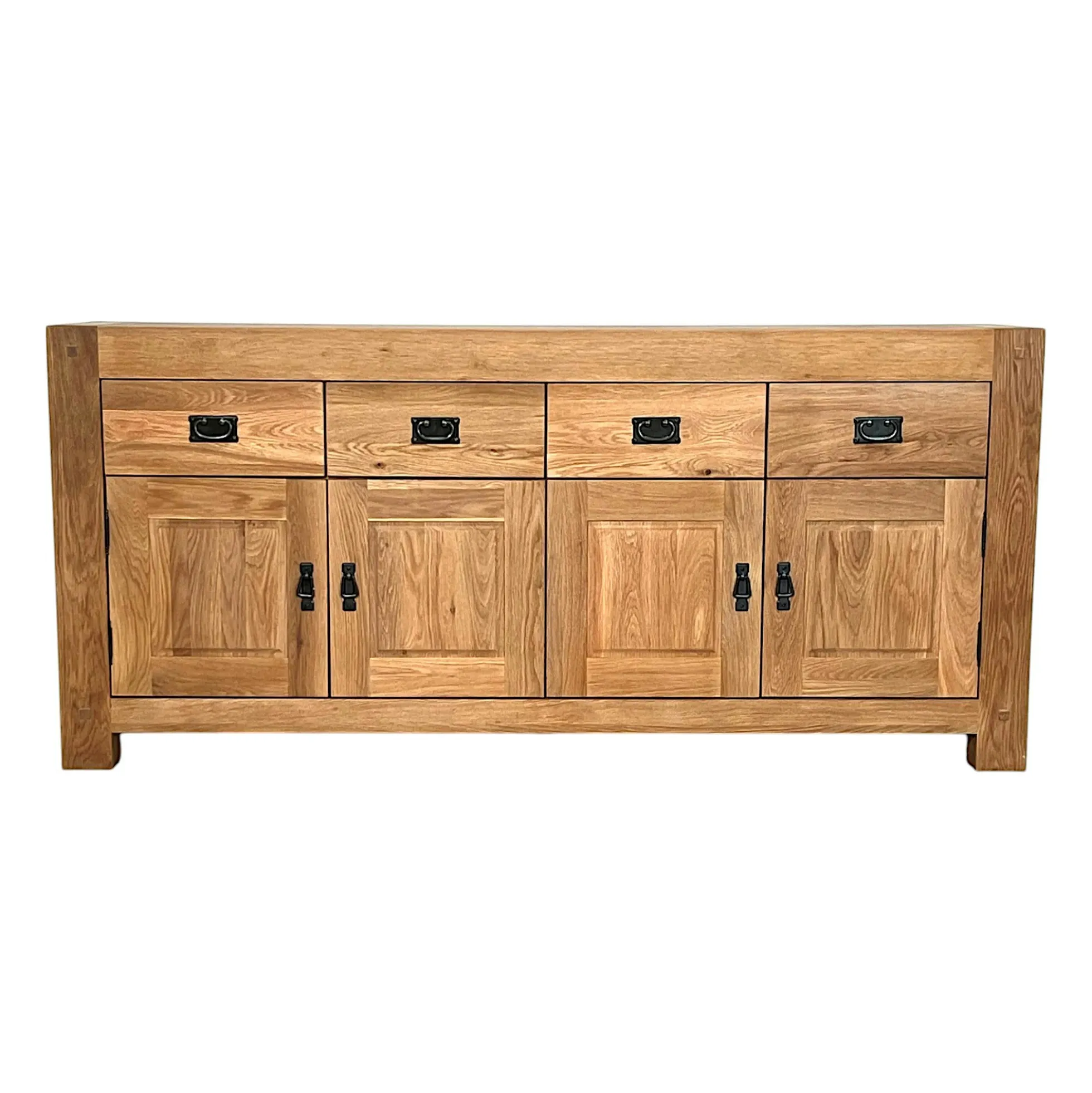 Buffet bahut chêne 4 portes 193cm FJORD