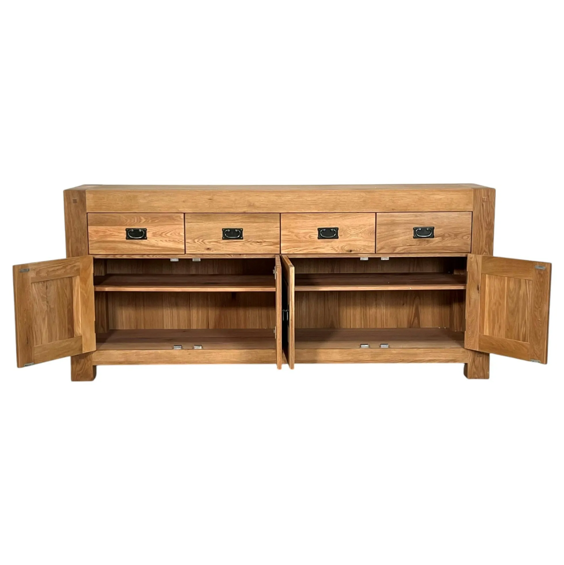 Buffet bahut chêne 4 portes 193cm FJORD