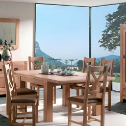 Buffet bahut chêne 2 portes 120cm FJORD