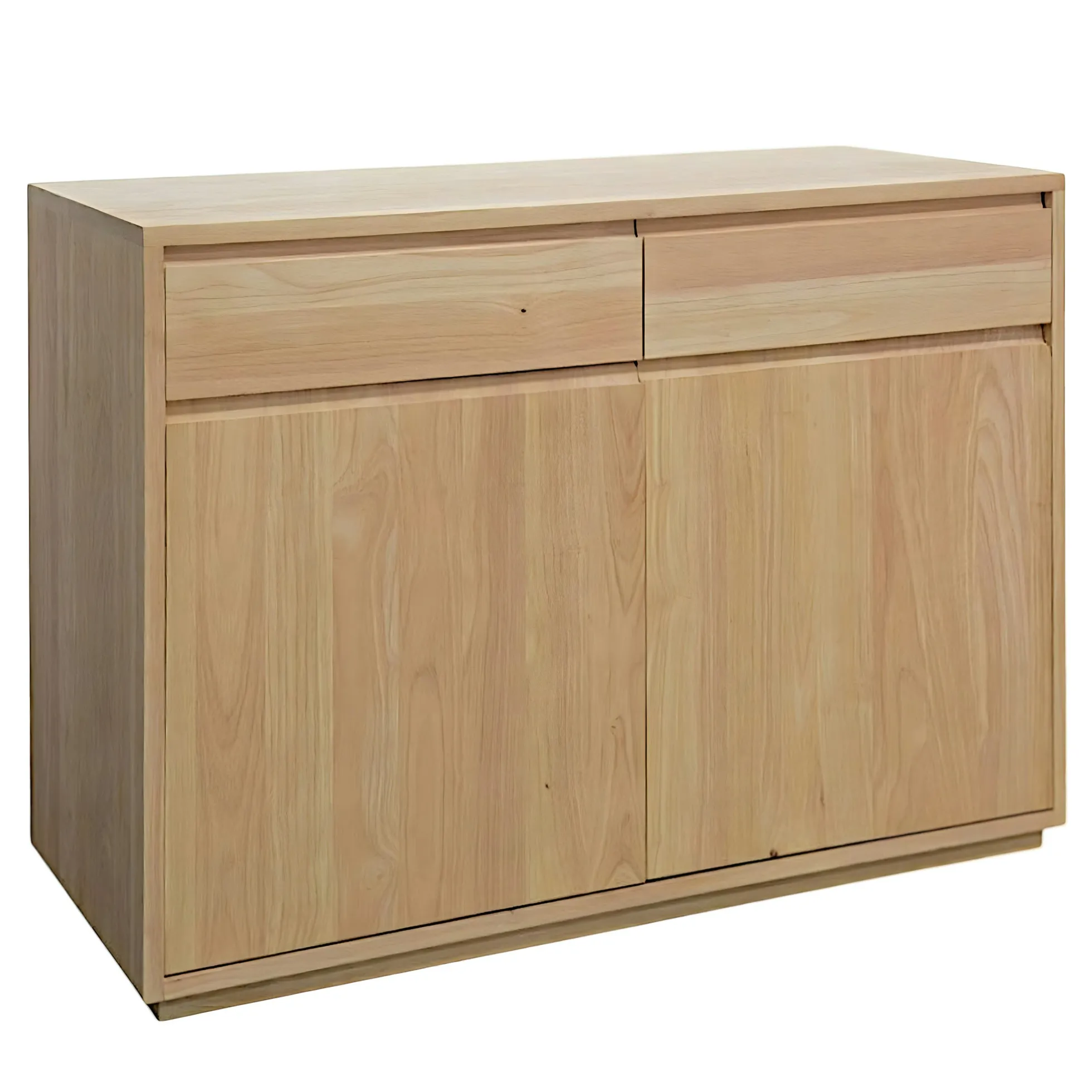 Buffet bas Hévéa 2 portes, 2 tiroirs 106x45x81cm BALTIC