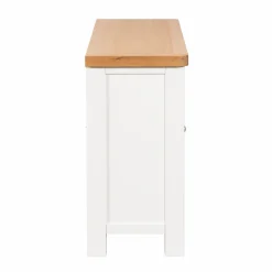 Buffet blanc style bord de mer avec range-bouteilles VELIA