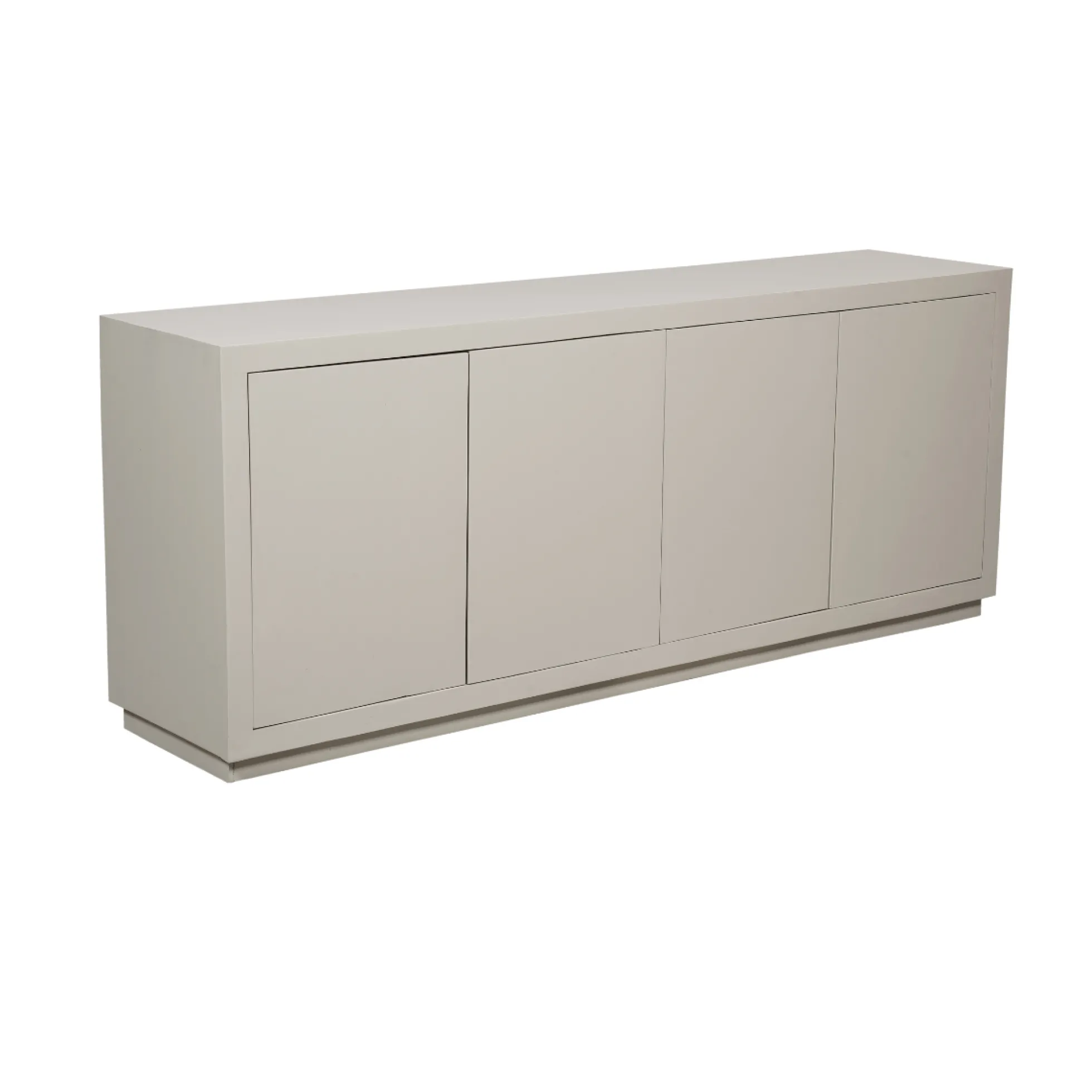 Buffet bois sable 4 portes style minimaliste MONTARO