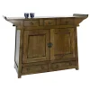 Buffet Chinois Hévéa 2 portes, 5 tiroirs 125x45x90cm MAORI