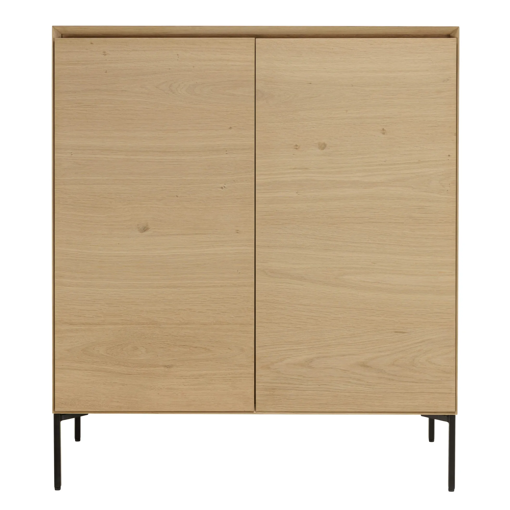 Buffet contemporain 2 portes bois couleur naturelle MAYENCE
