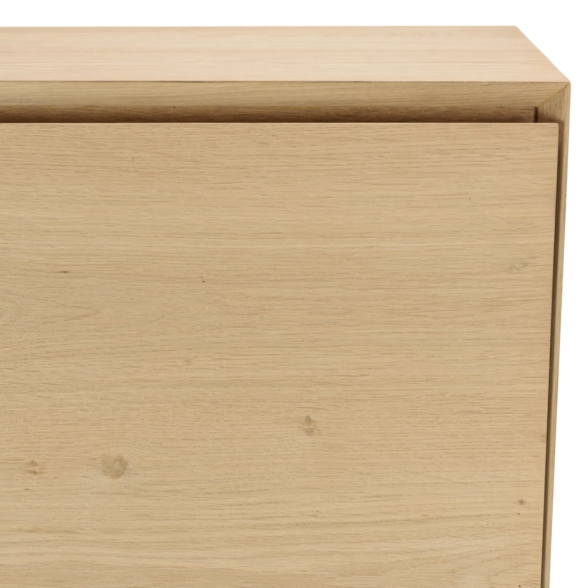 Buffet contemporain 2 portes bois couleur naturelle MAYENCE