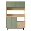 Buffet cuisine bohème niche micro-ondes L 120 cm JENA