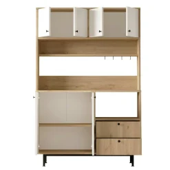 Buffet cuisine moderne niche micro-ondes L 120 cm JENA