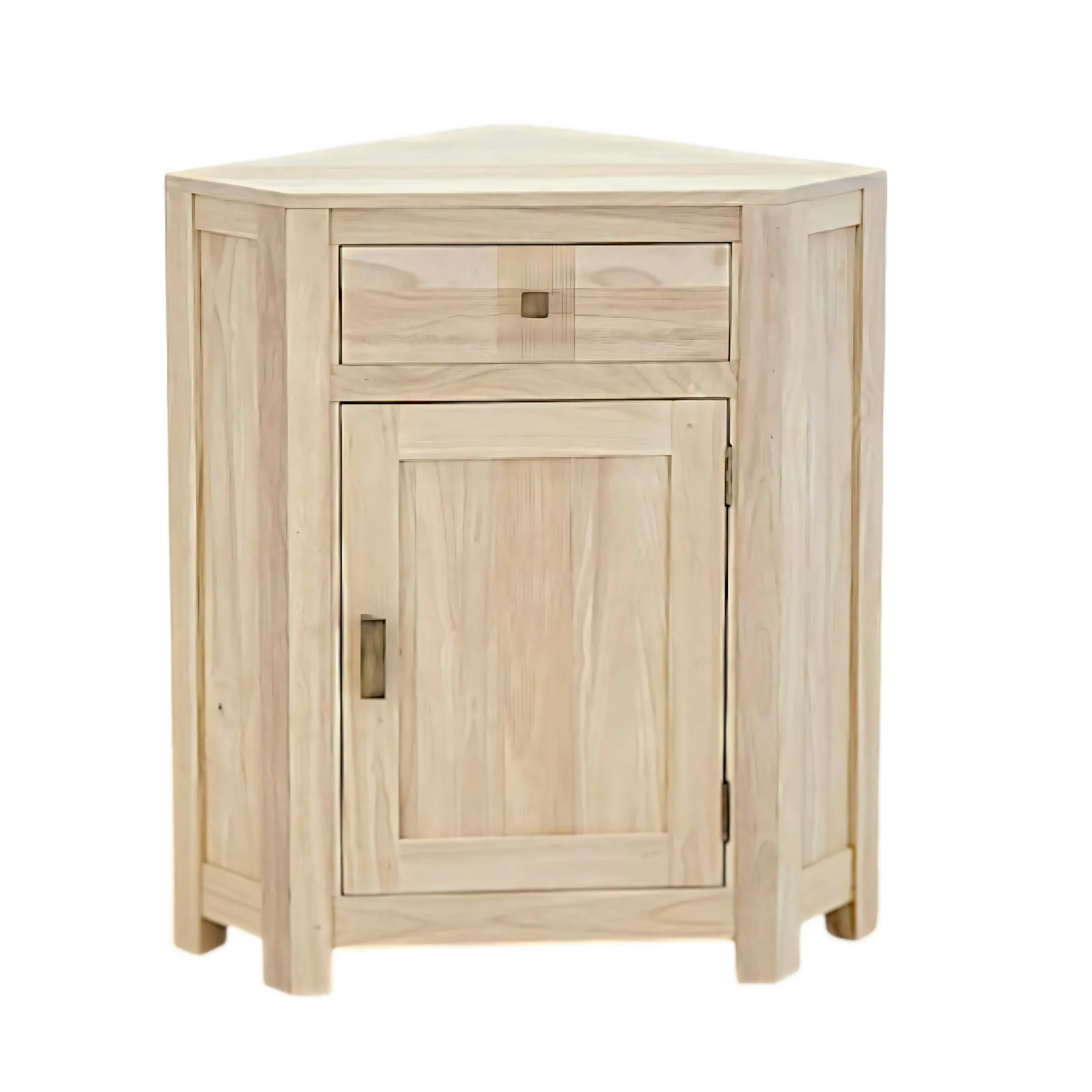 Buffet d'angle Hévéa 1 porte, 1 tiroir 79x53x88cm GALA