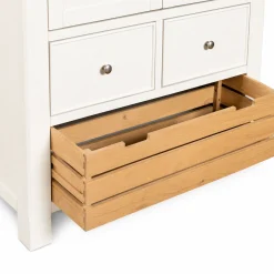 Buffet de cuisine garde-manger blanc style campagne chic VELIA