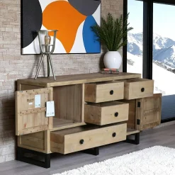 Buffet de salon en bois recyclé AUCKLAND