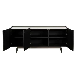 Buffet design avec plateau en céramique blanche GIULIA