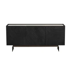 Buffet design avec plateau en céramique blanche GIULIA