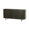 Buffet design en chêne brun 3 portes LOREN