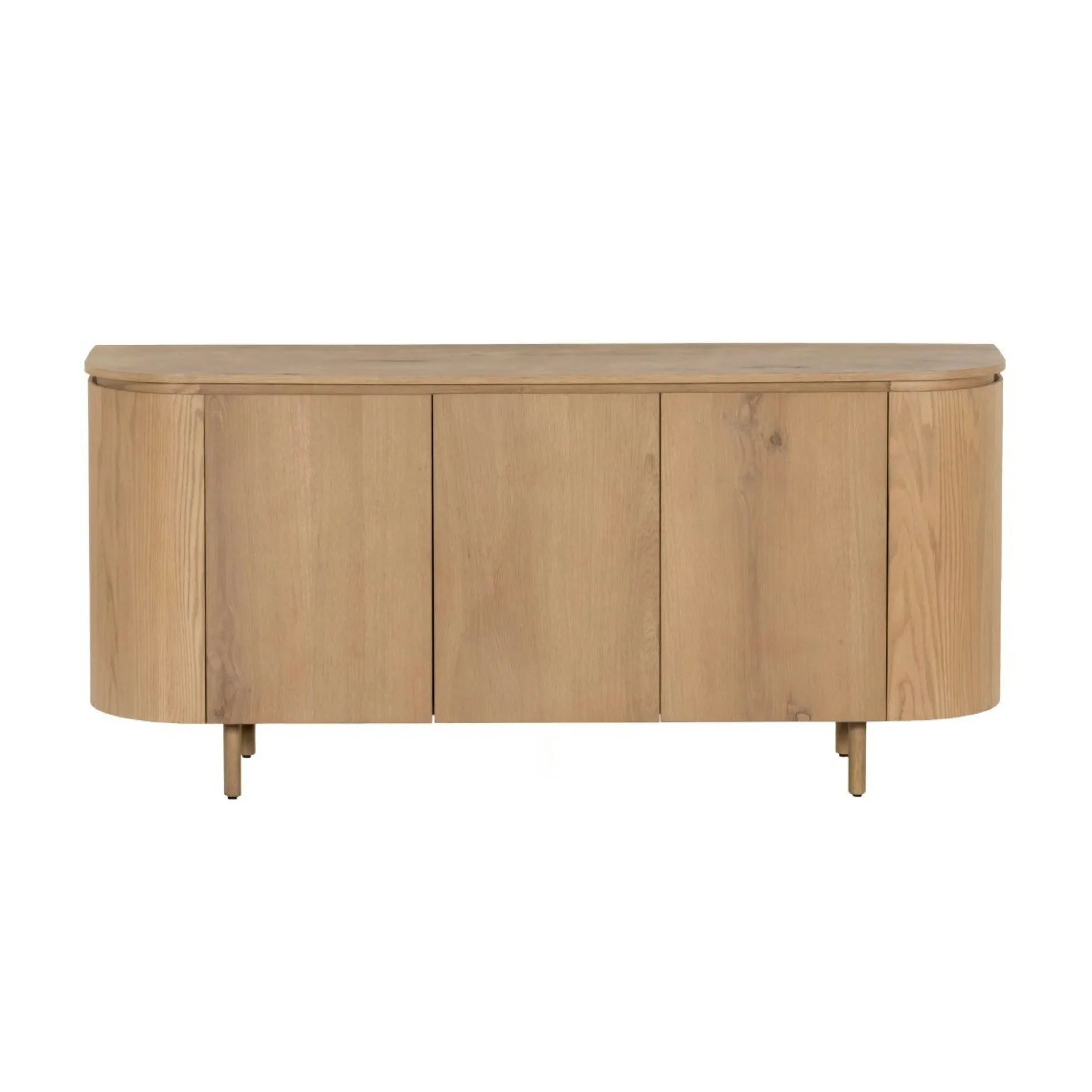 Buffet design en chêne clair 3 portes LOREN