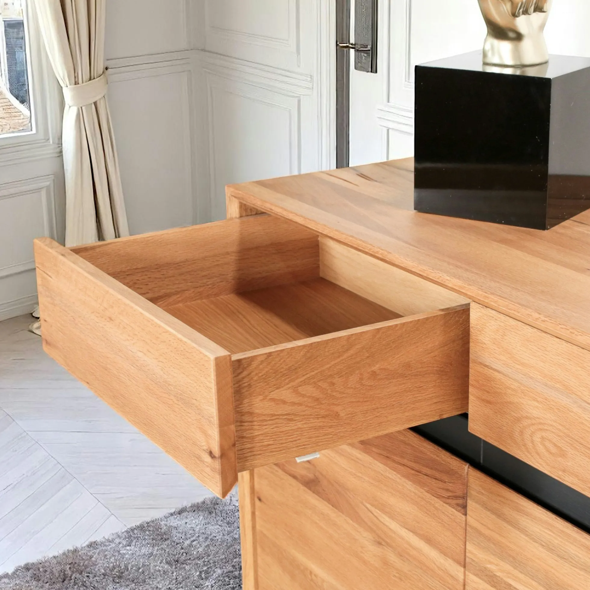 Buffet en bois de chêne huilé PALERME