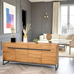 Buffet en bois de chêne huilé PALERME